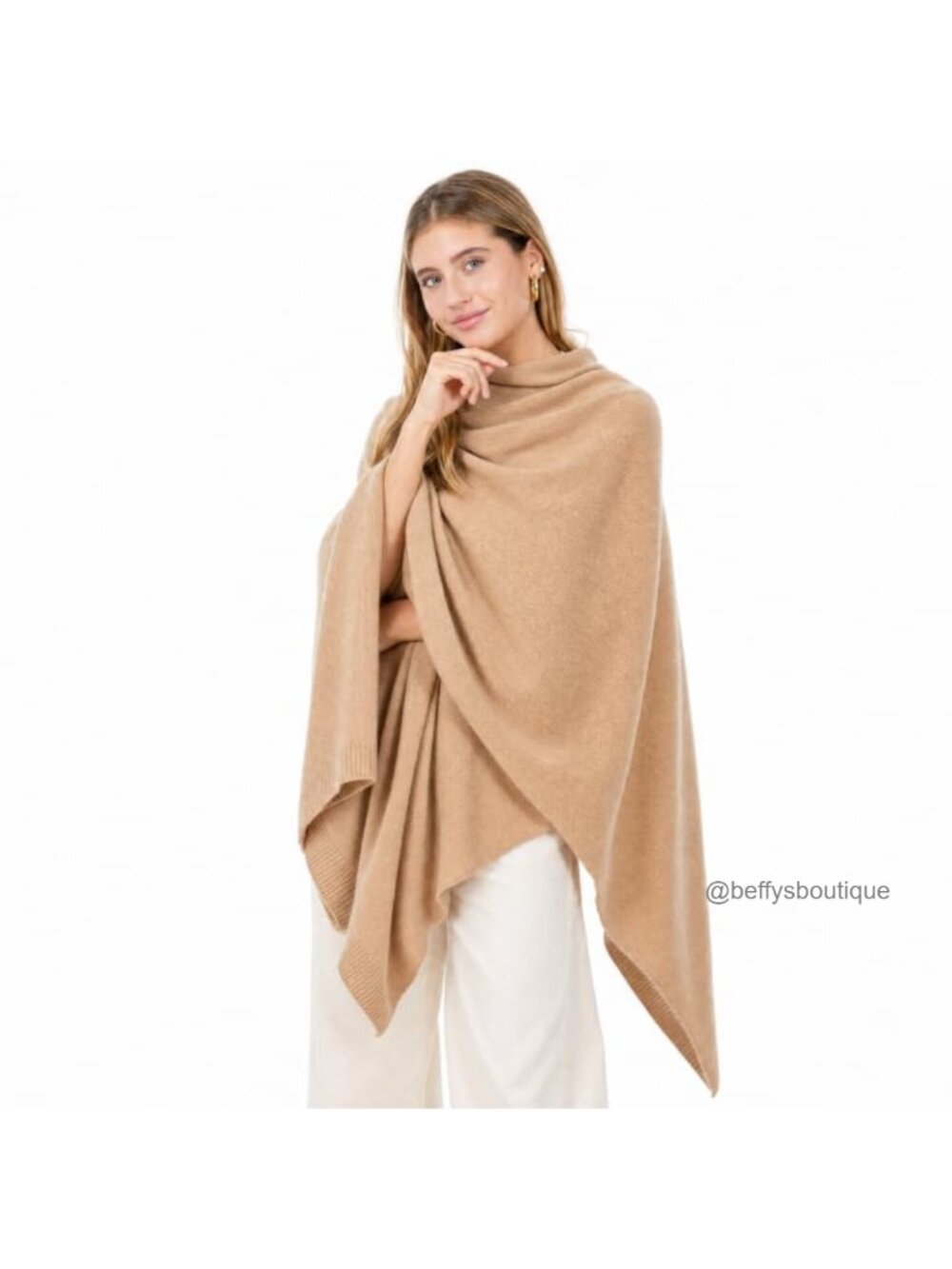 Cashmere Wool Blend Wrap Women's Pashmina Shawl Travel Scarf